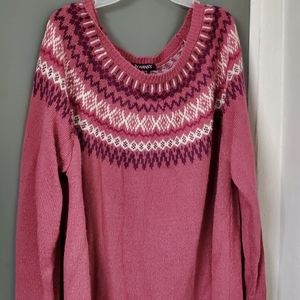 Roman's Sweater Size 18/20 pink